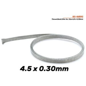 Trencilla Extrafina Estañada 4,5mm Ancho x 0,30mm